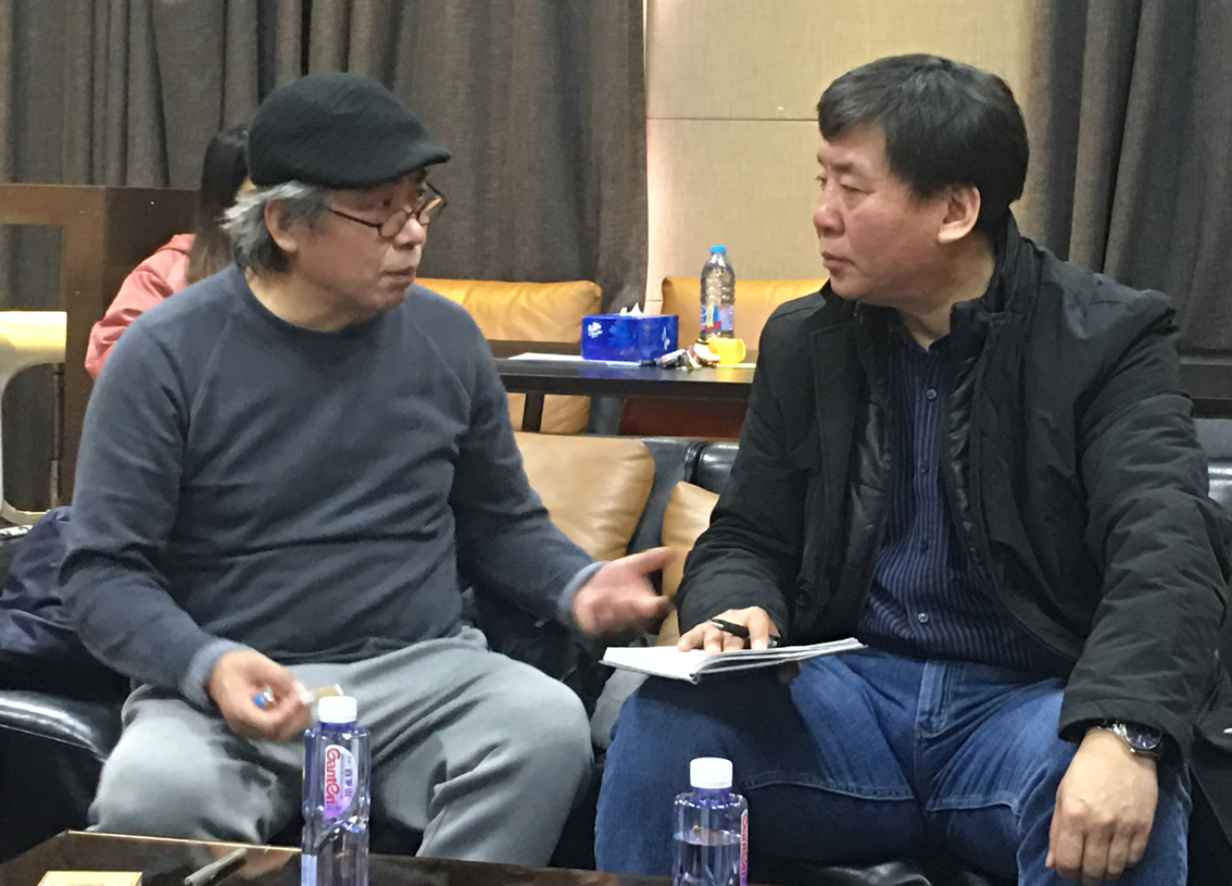 张彬就改革中的关键问题与宋协伟做深入交流